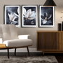 Wallity Conjunto de 3 Pinturas Decorativas en MDF con Marco Multicolor